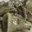 pasta al pesto di pistacchio e formaggio