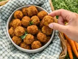 polpette di carote e cavolfiore