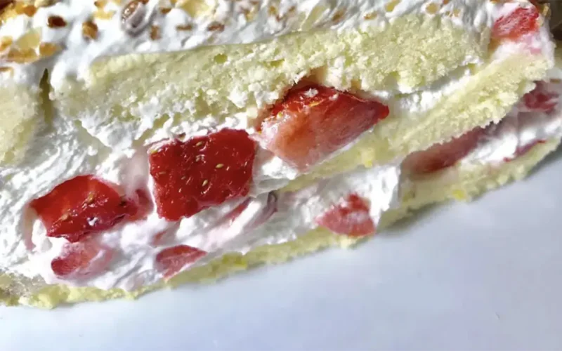 rotolo alle fragole