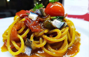 spaghetti alla Sangiuannidde