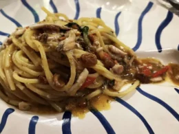 spaghetti alla frutta secca