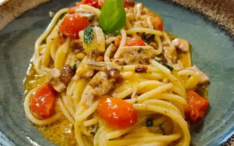 spaghetti alla garum