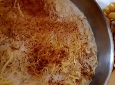 tagliolini al latte