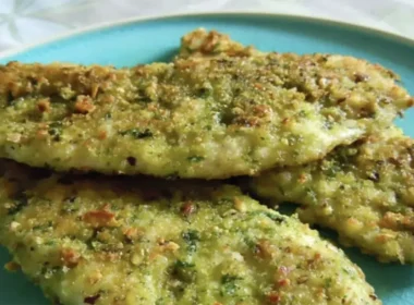 petto di pollo in crosta di pistacchi