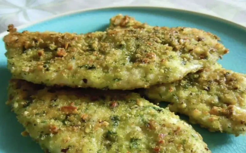 petto di pollo in crosta di pistacchi