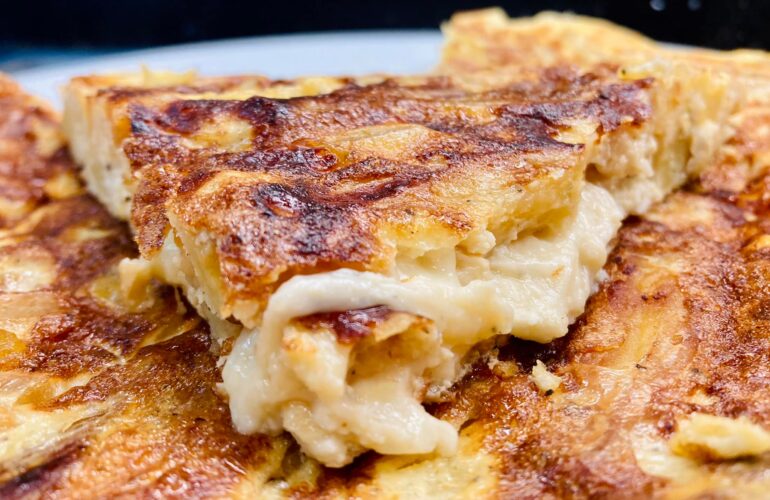 fritatta di patate e provola