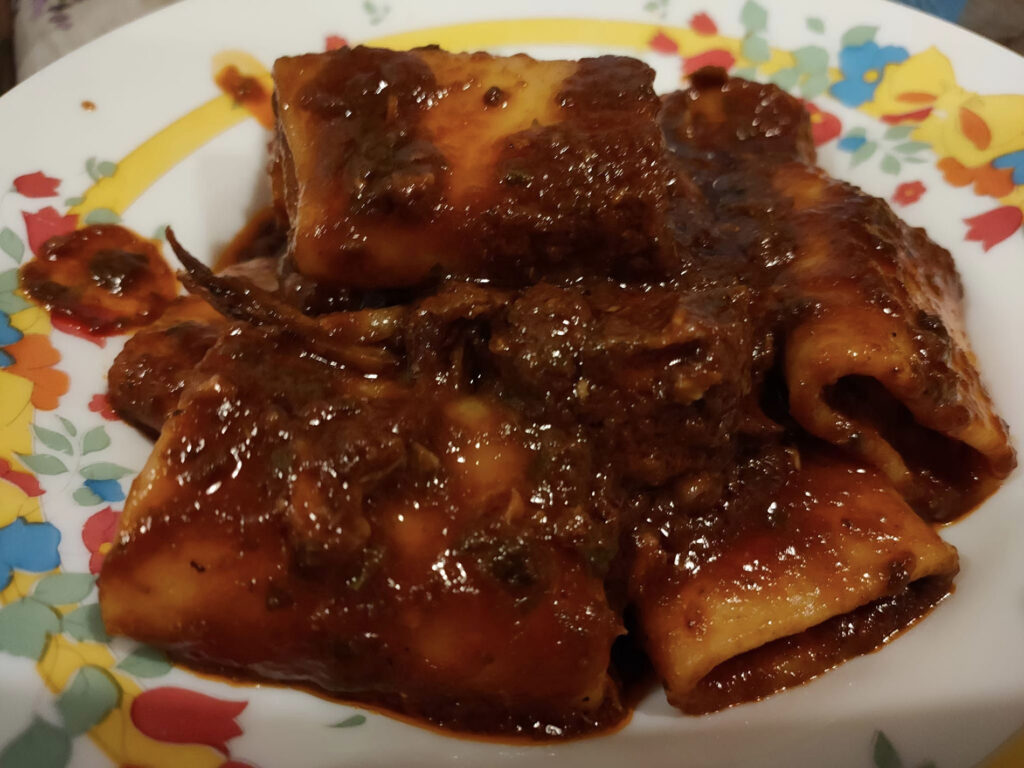 paccheri cacciuccati