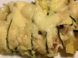 parmigiana bianca di zucchine