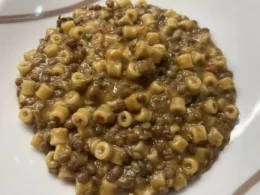 pasta e lenticchie
