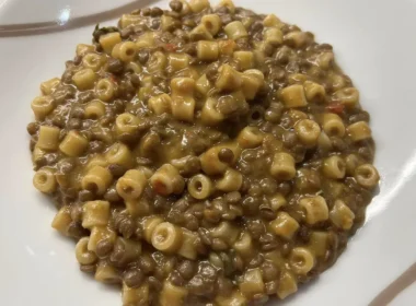 pasta e lenticchie