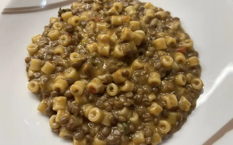 pasta e lenticchie