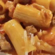 rigatoni carbonara rossa