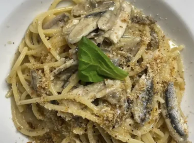 spaghetti cacio e alici