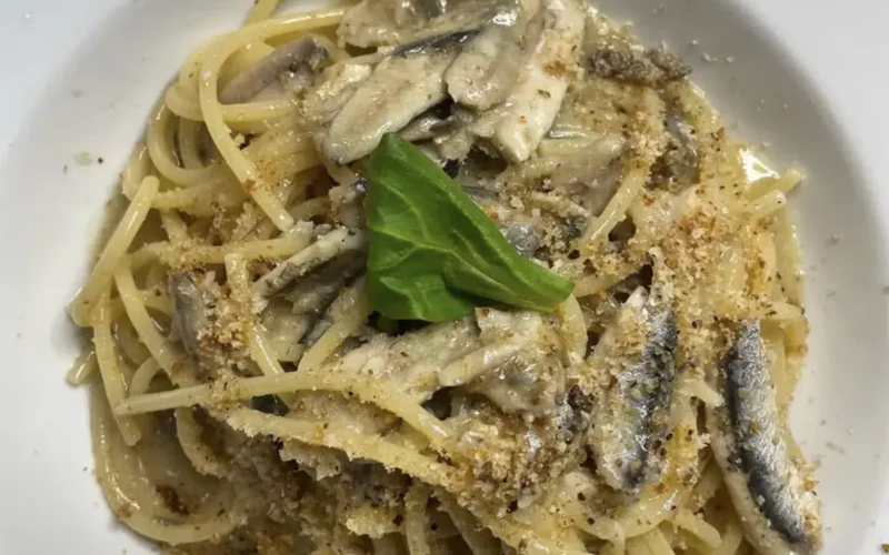 spaghetti cacio e alici