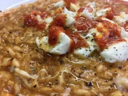 Risotto alla sorrentina