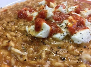Risotto alla sorrentina