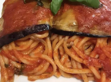 spaghetti alla norma al contrario