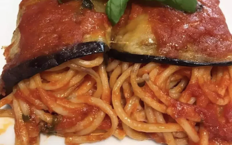 spaghetti alla norma al contrario