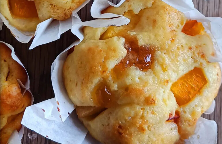 muffin alle pesche