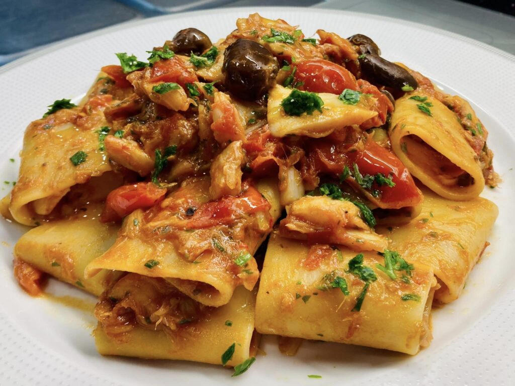 paccheri all'ischitana