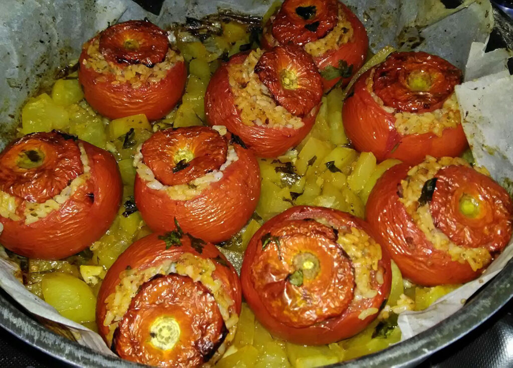 pomodori con riso alla romana