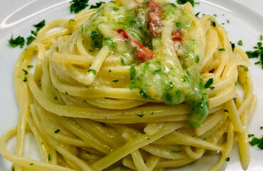 spaghetti aglio e olio alla romana