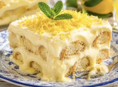 tiramisù al limone