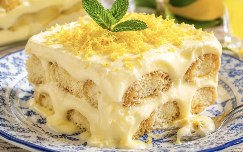 tiramisù al limone