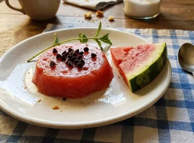 Budino all'anguria