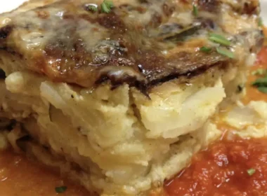 Millefoglie di zucchine e patate