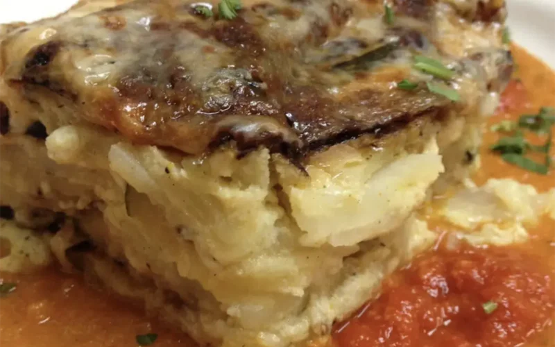 Millefoglie di zucchine e patate