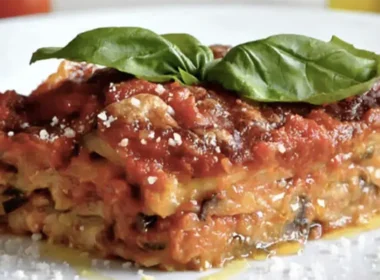 Parmigiana di zucchine