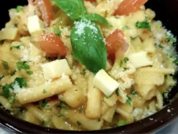 Pasta e patate estiva
