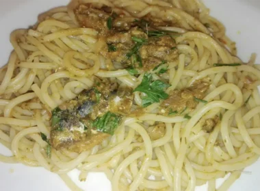 Spaghetti con le alici