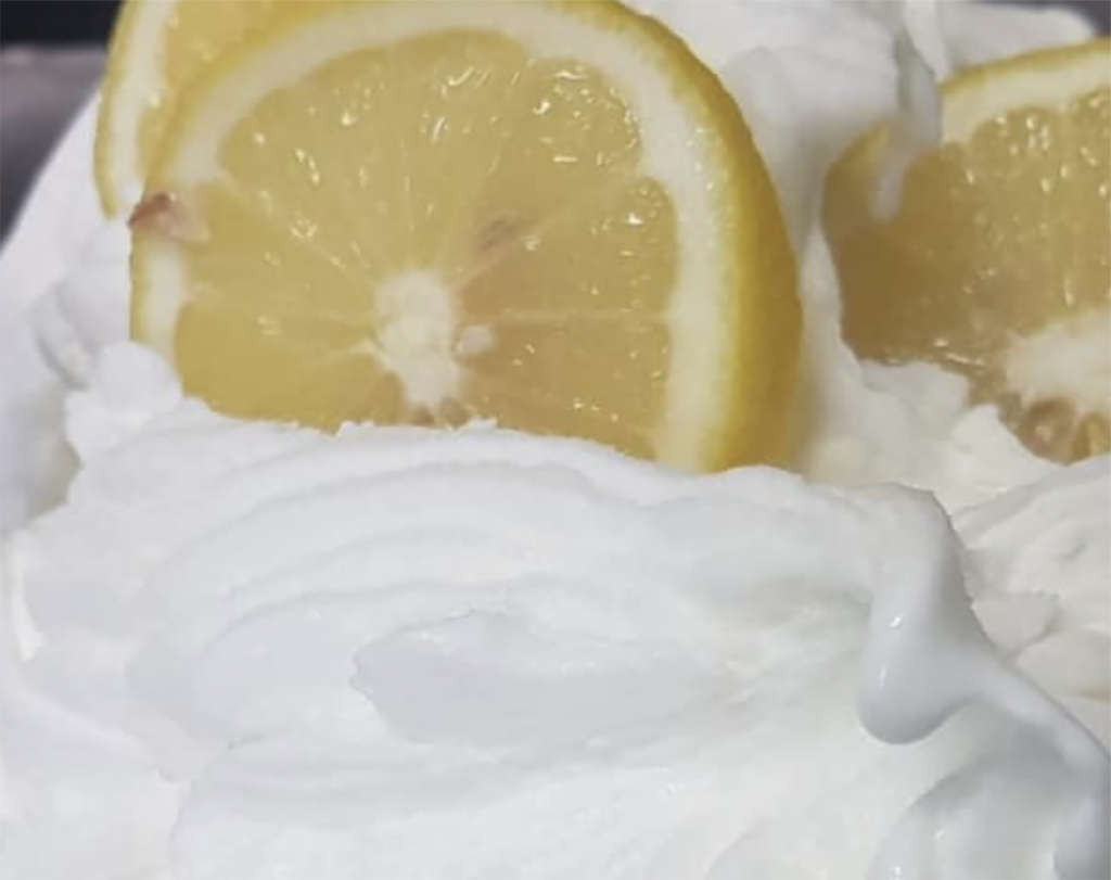 crema fredda al limone