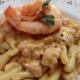pasta salmone e gamberi