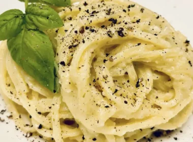 tagliolini pepe e limone