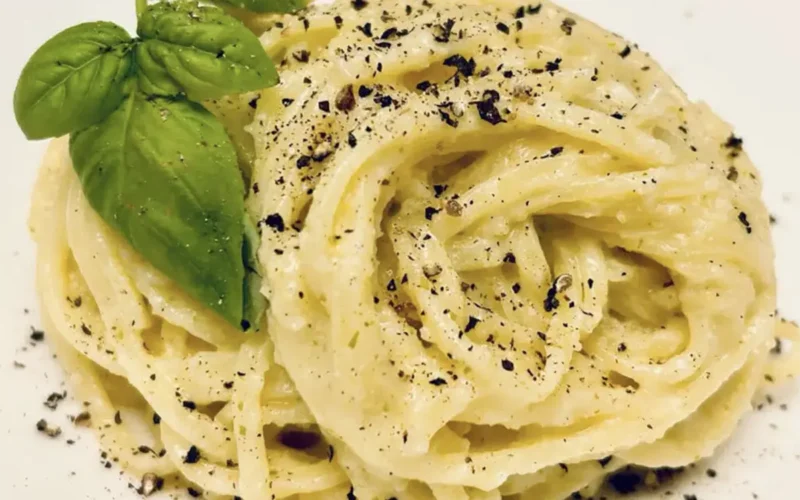 tagliolini pepe e limone