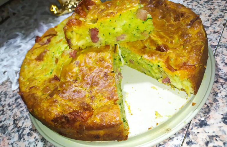 torta soffice alle zucchine