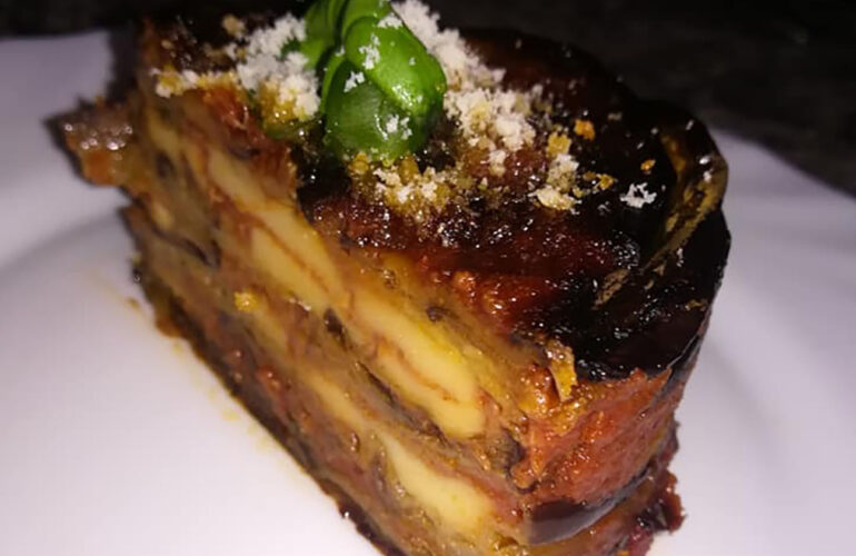 tortino di melanzane