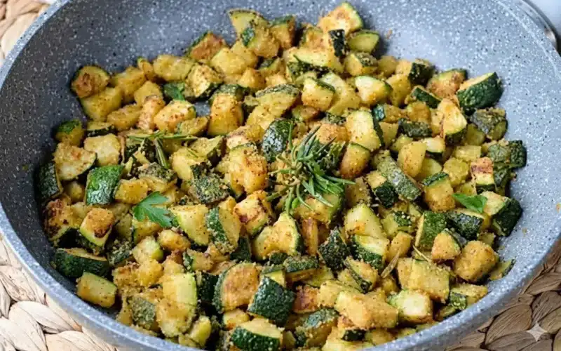 zucchine in padella