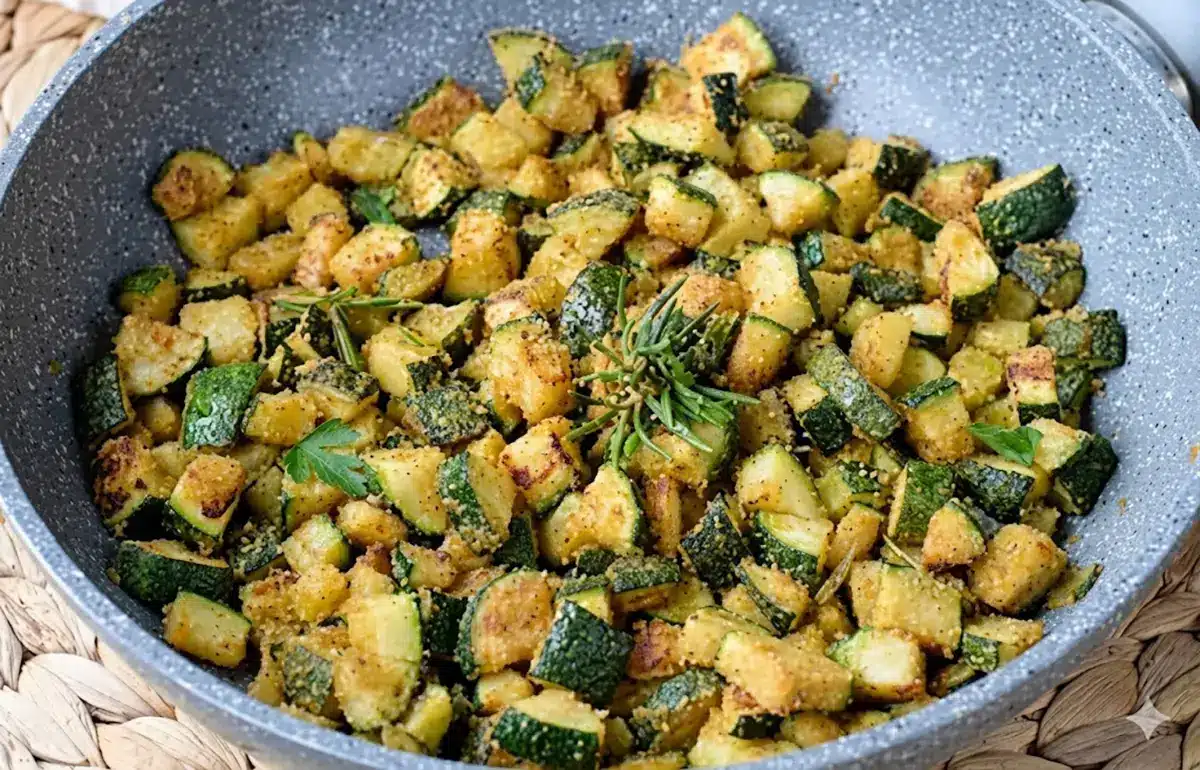 zucchine in padella