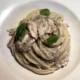 linguine con pecorino e limone