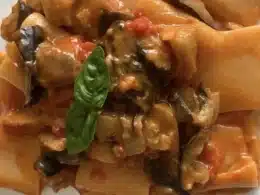 paccheri con le melnzane