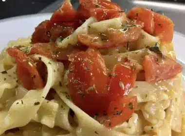 Spaghetti alla marinara con pomodorini