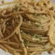 spaghetti con la colatura di alici