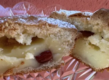 Torta pasticciotto crema e amarene