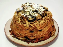 timballo di bucatini