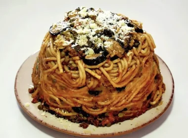 timballo di bucatini