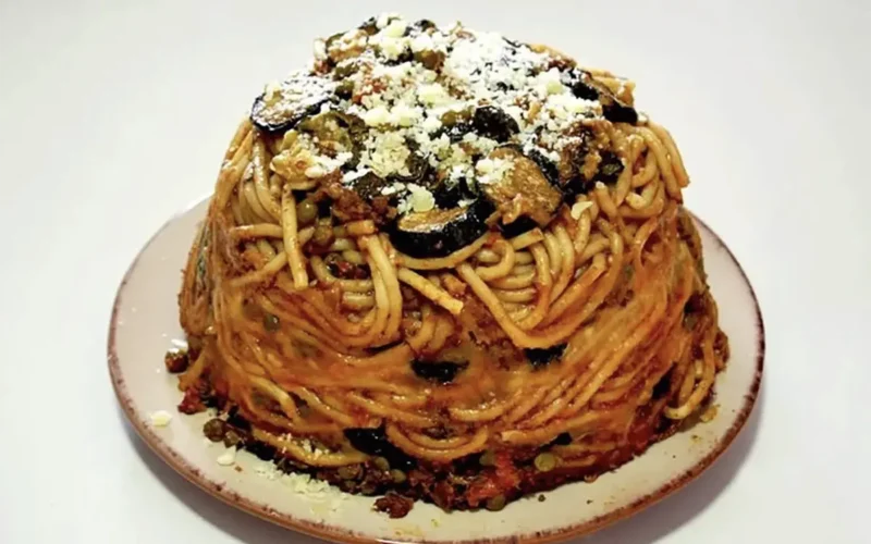 timballo di bucatini